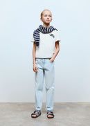 MANGO MSMILING 87003658-02 MANGO KIDS GIRL T-SHIRT SHORT SLEEVE-2