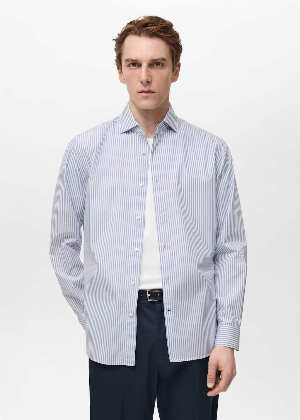 MANGO DONOSTI 87004411-52 MANGO MAN SHIRT LONG SLEEVE