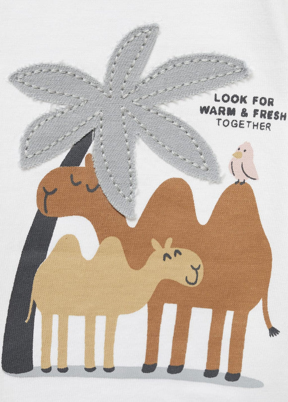 MANGO WARM 87005961-02 MANGO KIDS BABY BOY T-SHIRT SHORT SLEEVE