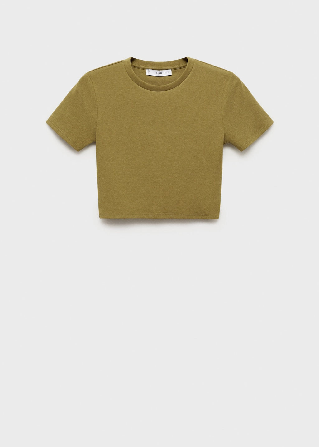 MANGO BASIC-L 87006345-37 MANGO WOMEN T-SHIRT SHORT SLEEVE
