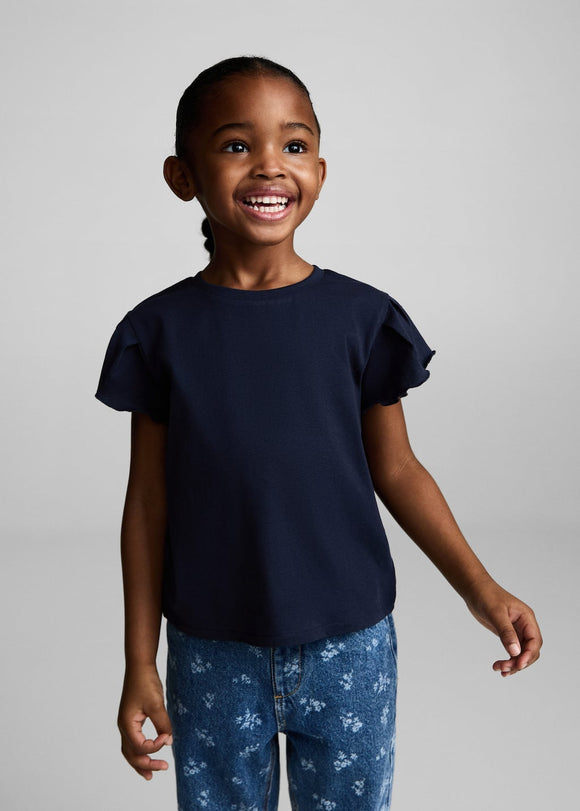 MANGO SOFTB 87006353-56 MANGO KIDS BABY GIRL T-SHIRT SHORT SLEEVE