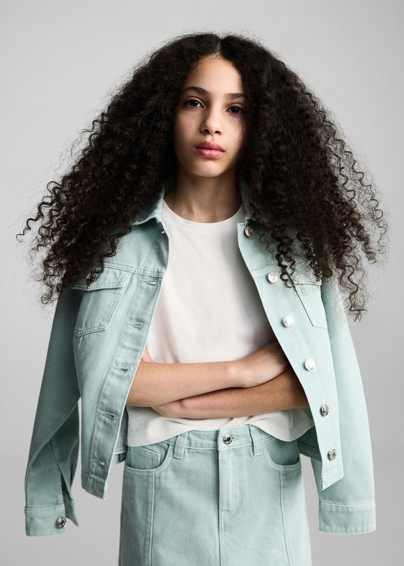 MANGO CUTOUTL 87006354-02 MANGO KIDS GIRL T-SHIRT SHORT SLEEVE