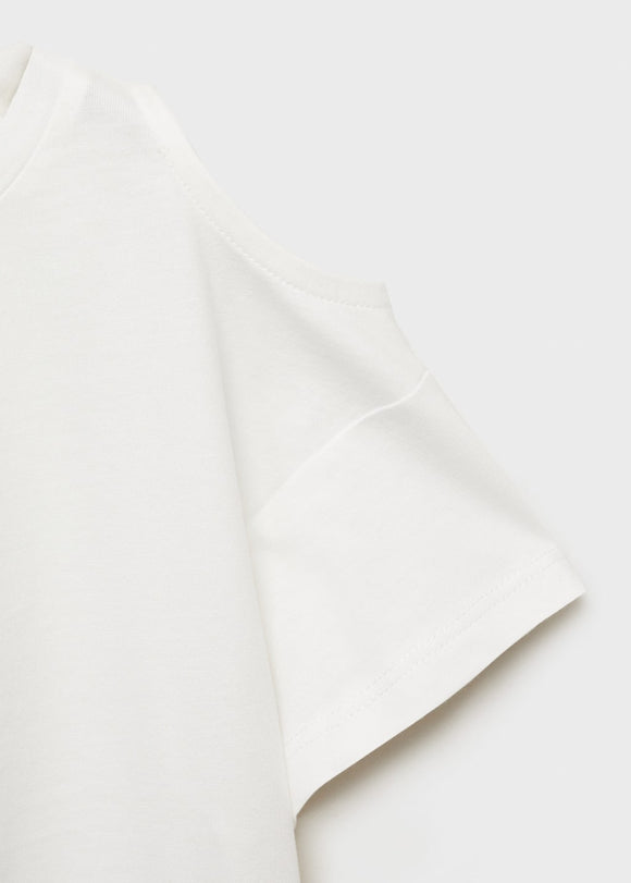 MANGO CUTOUTL 87006354-02 MANGO KIDS GIRL T-SHIRT SHORT SLEEVE