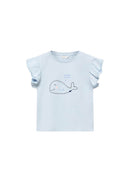 MANGO WAVE 87006360-50 MANGO KIDS BABY GIRL T-SHIRT SHORT SLEEVE-7