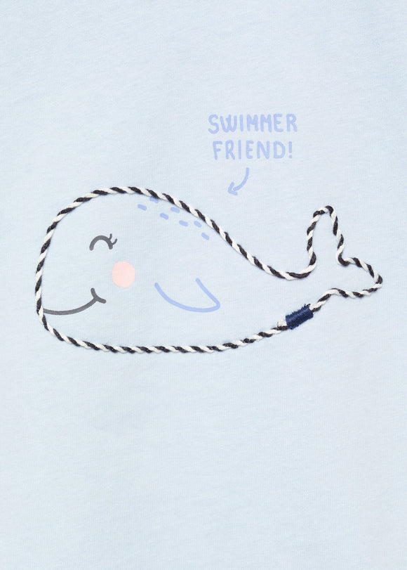 MANGO WAVE 87006360-50 MANGO KIDS BABY GIRL T-SHIRT SHORT SLEEVE