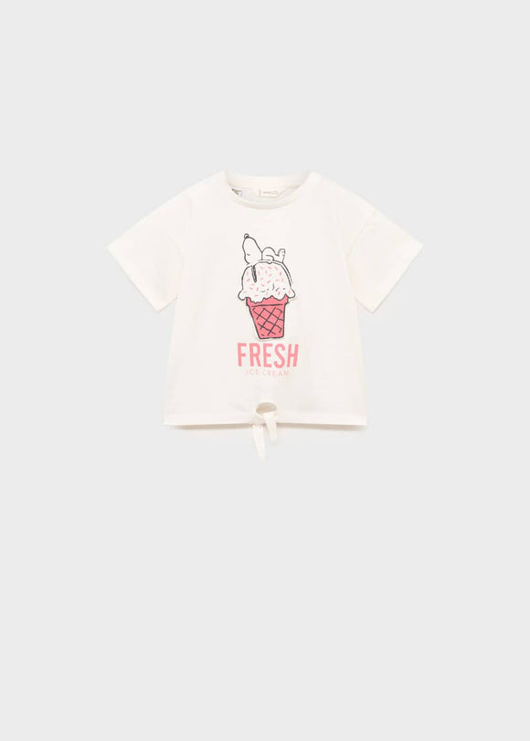 MANGO SYFRESH 87006364-02 MANGO KIDS BABY GIRL T-SHIRT SHORT SLEEVE