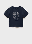 MANGO SEASHELL 87006368-56 MANGO KIDS GIRL T-SHIRT SHORT SLEEVE-3