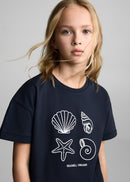 MANGO SEASHELL 87006368-56 MANGO KIDS GIRL T-SHIRT SHORT SLEEVE-4