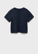 MANGO SEASHELL 87006368-56 MANGO KIDS GIRL T-SHIRT SHORT SLEEVE-6