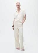 MANGO SASSA 87007185-02 MANGO WOMEN SHIRT SHORT SLEEVE-2