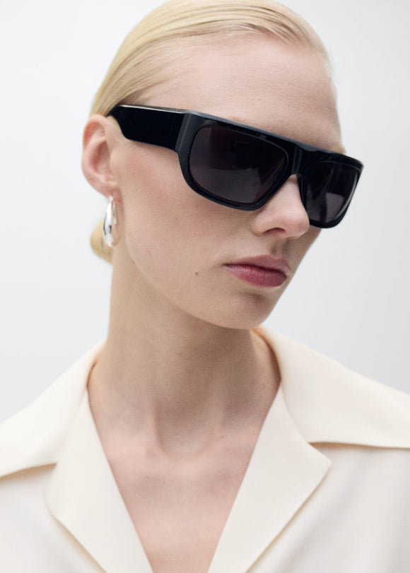 MANGO SASSA 87007185-02 MANGO WOMEN SHIRT SHORT SLEEVE