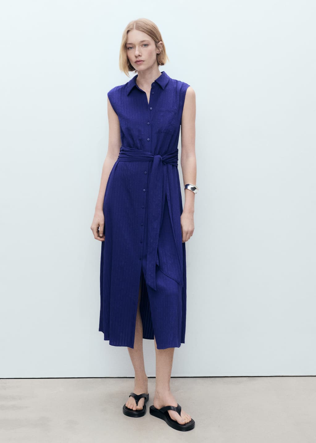 オールインワン・サロペット Seventy Flared Midi Dress With V-Neckline And Kimono Sleeves Graffiti Print High-Low Dress With One Shoulder & Draped