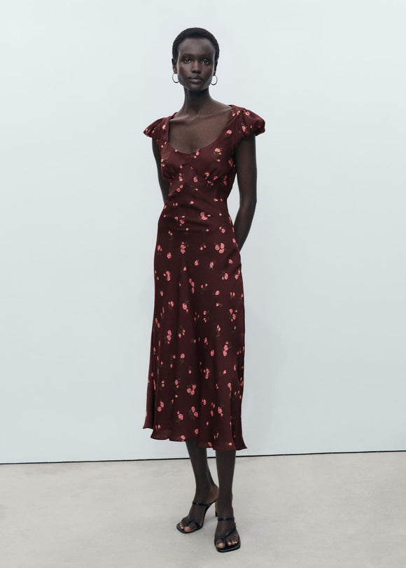 MANGO CUPID 87007202-30 MANGO WOMEN DRESS FULL LENGTH