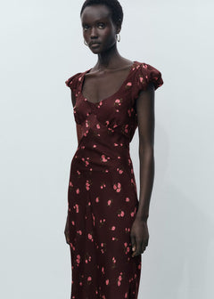 MANGO CUPID 87007202-30 MANGO WOMEN DRESS FULL LENGTH