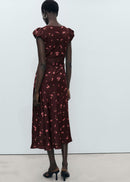 MANGO CUPID 87007202-30 MANGO WOMEN DRESS FULL LENGTH-7