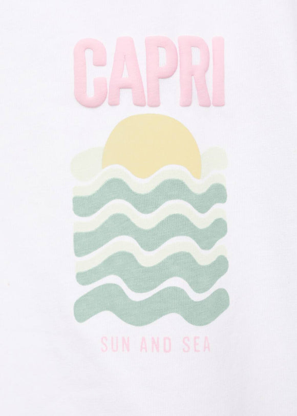 MANGO SOL 87007704-02 MANGO KIDS GIRL T-SHIRT SHORT SLEEVE