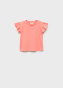 MANGO SOFTB 87007705-87 MANGO KIDS BABY GIRL T-SHIRT SHORT SLEEVE-1