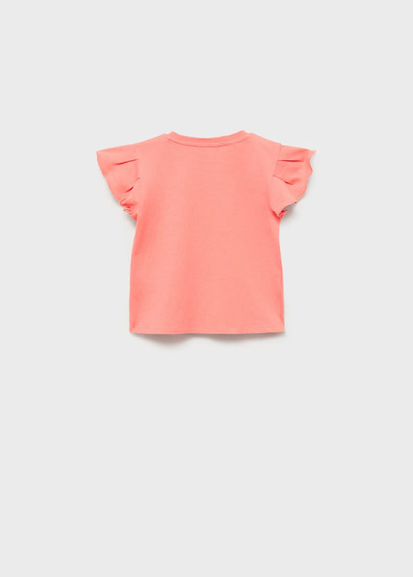 MANGO SOFTB 87007705-87 MANGO KIDS BABY GIRL T-SHIRT SHORT SLEEVE