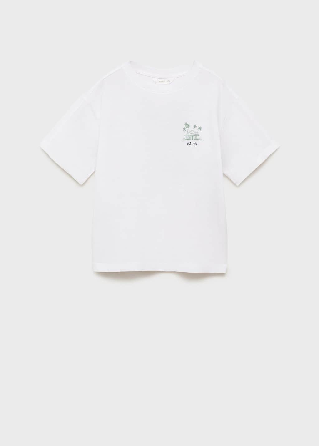 MANGO TROPICAL 87007712-02 MANGO KIDS BOY T-SHIRT SHORT SLEEVE