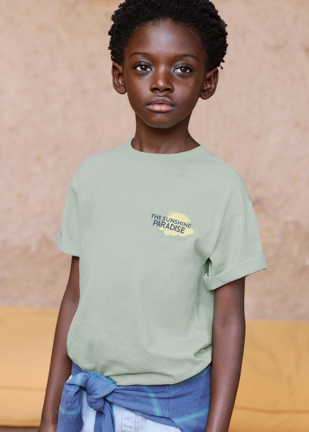 MANGO PARADISE 87007713-43 MANGO KIDS BOY T-SHIRT SHORT SLEEVE