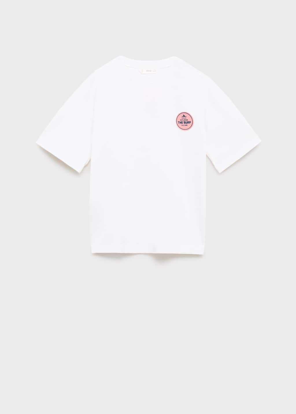 MANGO CULTURE 87007716-02 MANGO KIDS BOY T-SHIRT SHORT SLEEVE