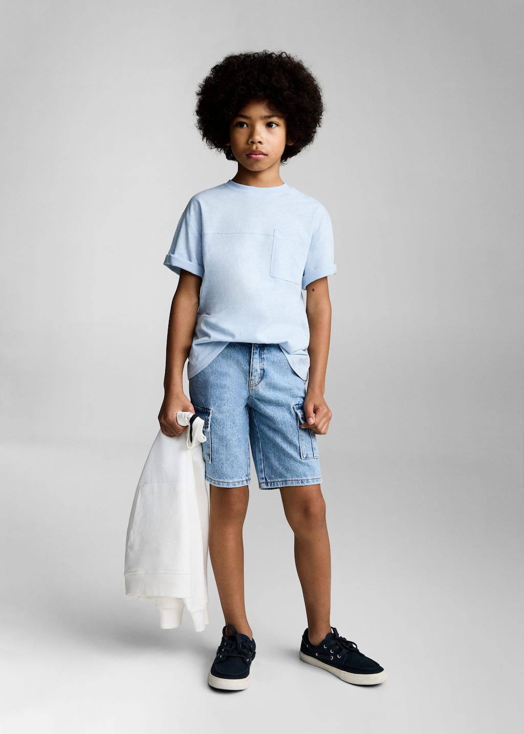 MANGO SLUBNEW 87007719-52 MANGO KIDS BOY T-SHIRT SHORT SLEEVE