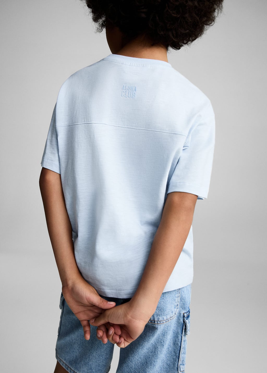MANGO SLUBNEW 87007719-52 MANGO KIDS BOY T-SHIRT SHORT SLEEVE