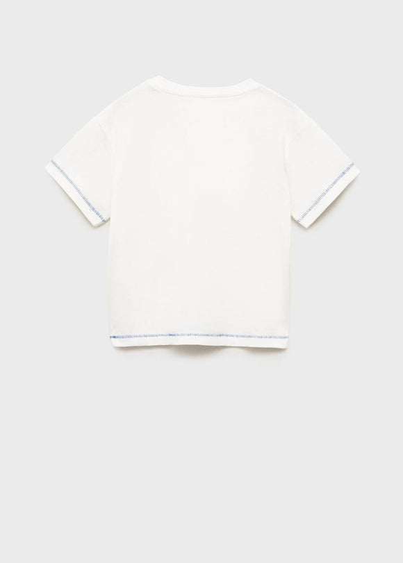 MANGO ESCAPE 87007907-02 MANGO KIDS GIRL T-SHIRT SHORT SLEEVE