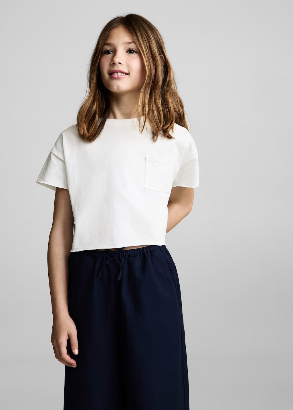 MANGO EDGE 87008280-02 MANGO KIDS GIRL T-SHIRT SHORT SLEEVE