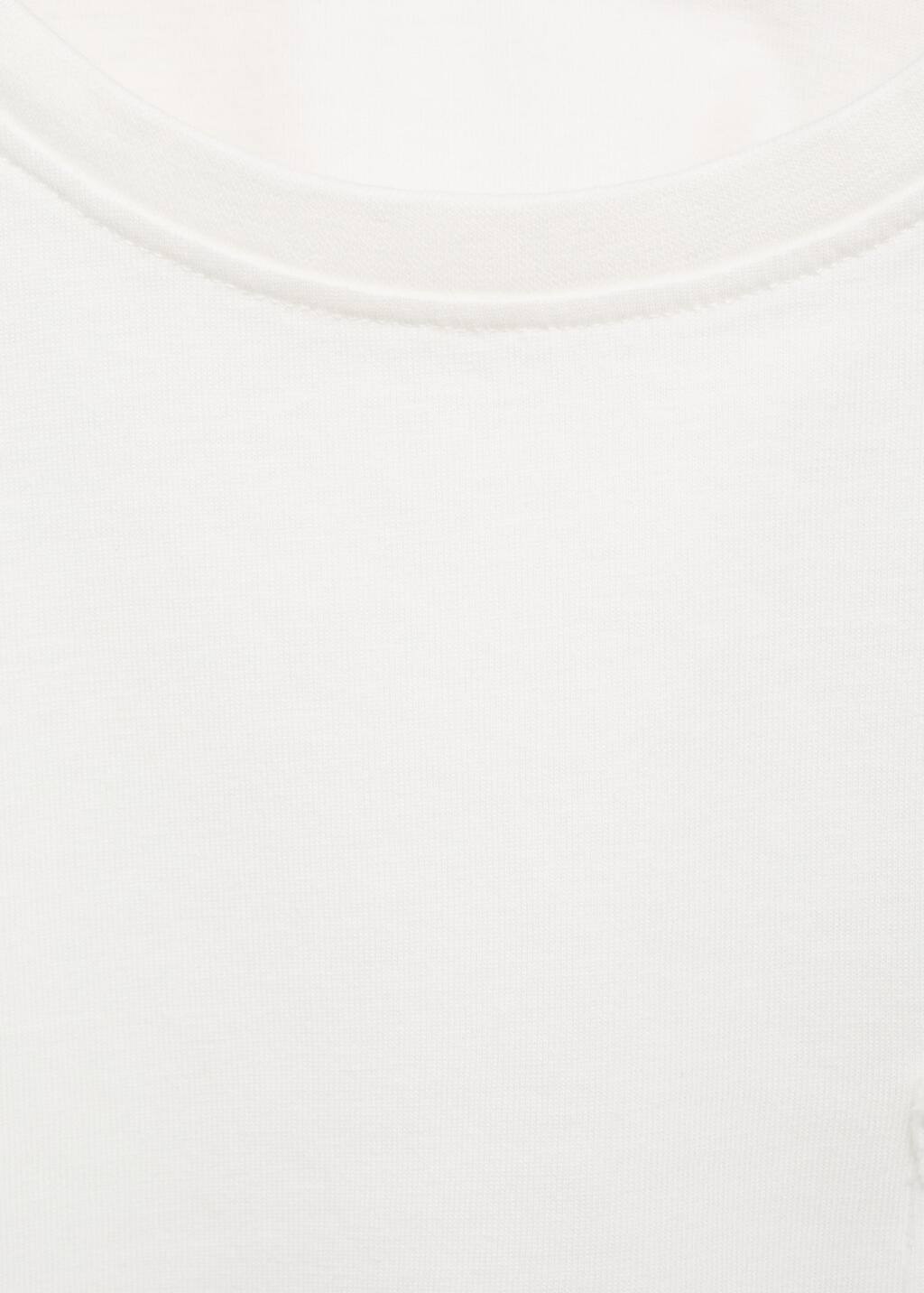 MANGO EDGE 87008280-02 MANGO KIDS GIRL T-SHIRT SHORT SLEEVE