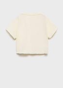 MANGO EDGE 87008280-11 MANGO KIDS GIRL T-SHIRT SHORT SLEEVE-6