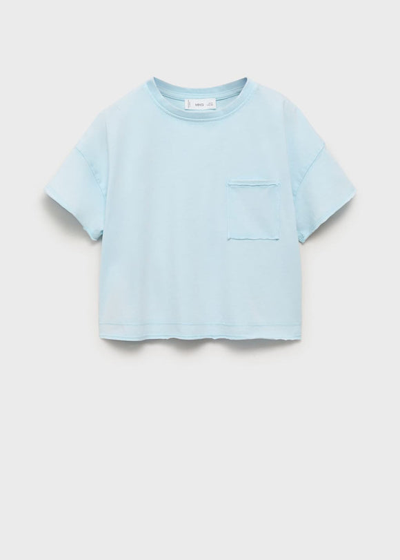 MANGO EDGE 87008280-50 MANGO KIDS GIRL T-SHIRT SHORT SLEEVE
