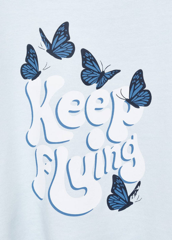 MANGO FLYING 87008282-50 MANGO KIDS GIRL T-SHIRT SHORT SLEEVE