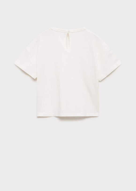 MANGO JOYA 87008283-02 MANGO KIDS GIRL T-SHIRT SHORT SLEEVE