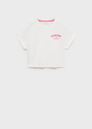 MANGO BARTH 87008284-02 MANGO KIDS GIRL T-SHIRT SHORT SLEEVE-1