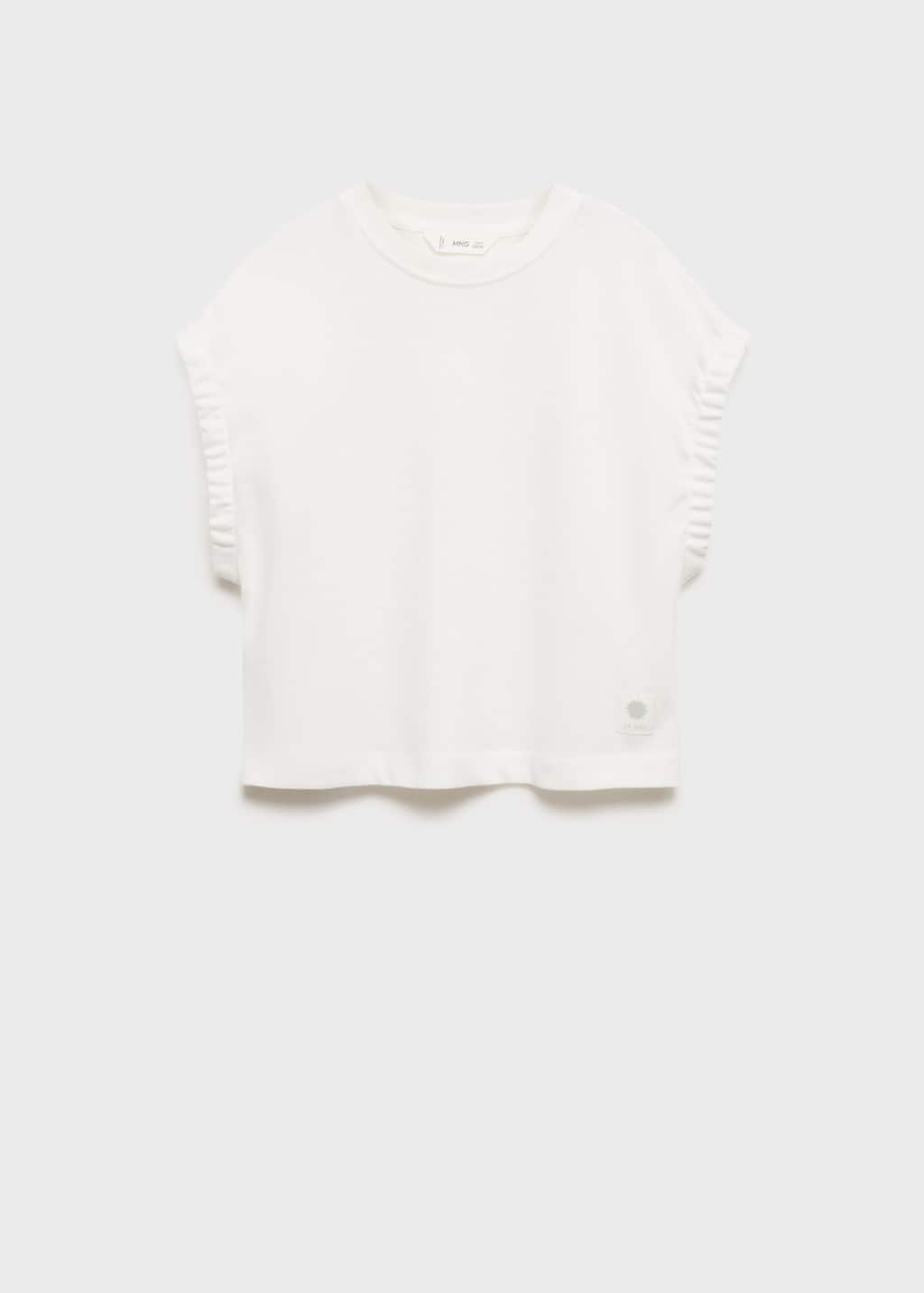 MANGO ELASTIC 87008286-02 MANGO KIDS GIRL T-SHIRT SHORT SLEEVE