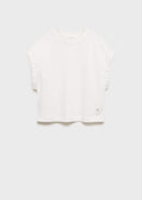 MANGO ELASTIC 87008286-02 MANGO KIDS GIRL T-SHIRT SHORT SLEEVE-3