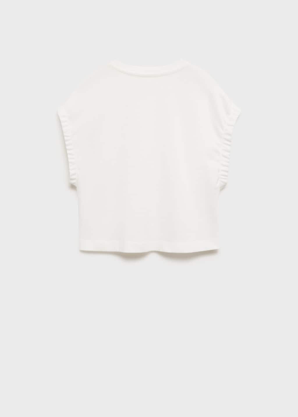 MANGO ELASTIC 87008286-02 MANGO KIDS GIRL T-SHIRT SHORT SLEEVE