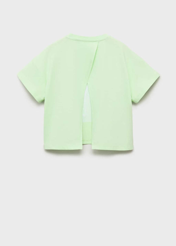MANGO PALMERA 87008288-14 MANGO KIDS GIRL T-SHIRT SHORT SLEEVE