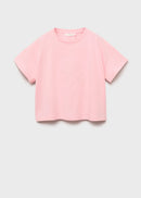 MANGO PALMERA 87008288-85 MANGO KIDS GIRL T-SHIRT SHORT SLEEVE-1