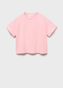 MANGO PALMERA 87008288-85 MANGO KIDS GIRL T-SHIRT SHORT SLEEVE