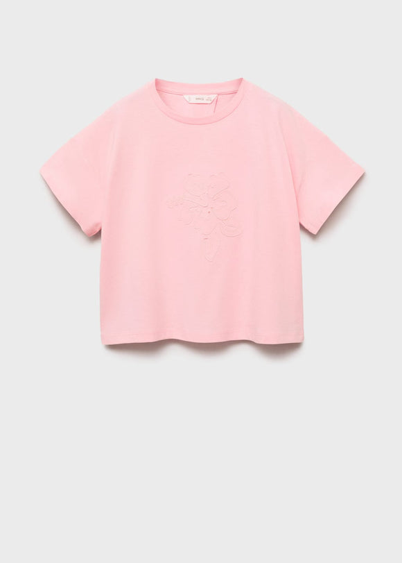 MANGO PALMERA 87008288-85 MANGO KIDS GIRL T-SHIRT SHORT SLEEVE