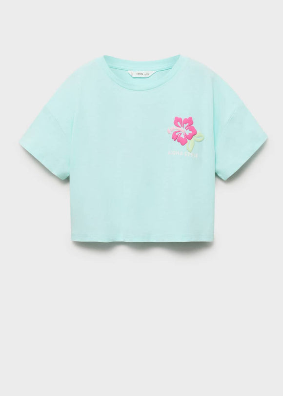 MANGO HIBI 87008289-45 MANGO KIDS GIRL T-SHIRT SHORT SLEEVE