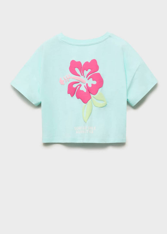 MANGO HIBI 87008289-45 MANGO KIDS GIRL T-SHIRT SHORT SLEEVE