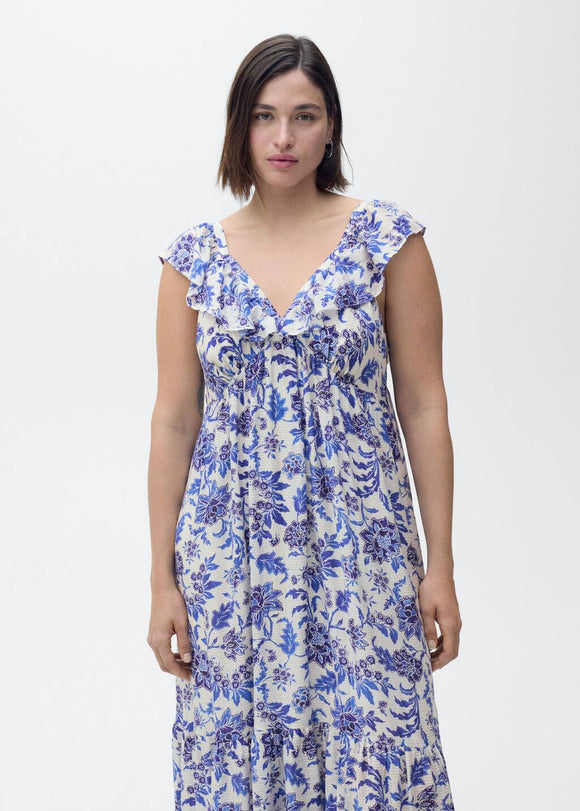 MANGO RAMONA 87009070-52 MANGO WOMEN DRESS FULL LENGTH