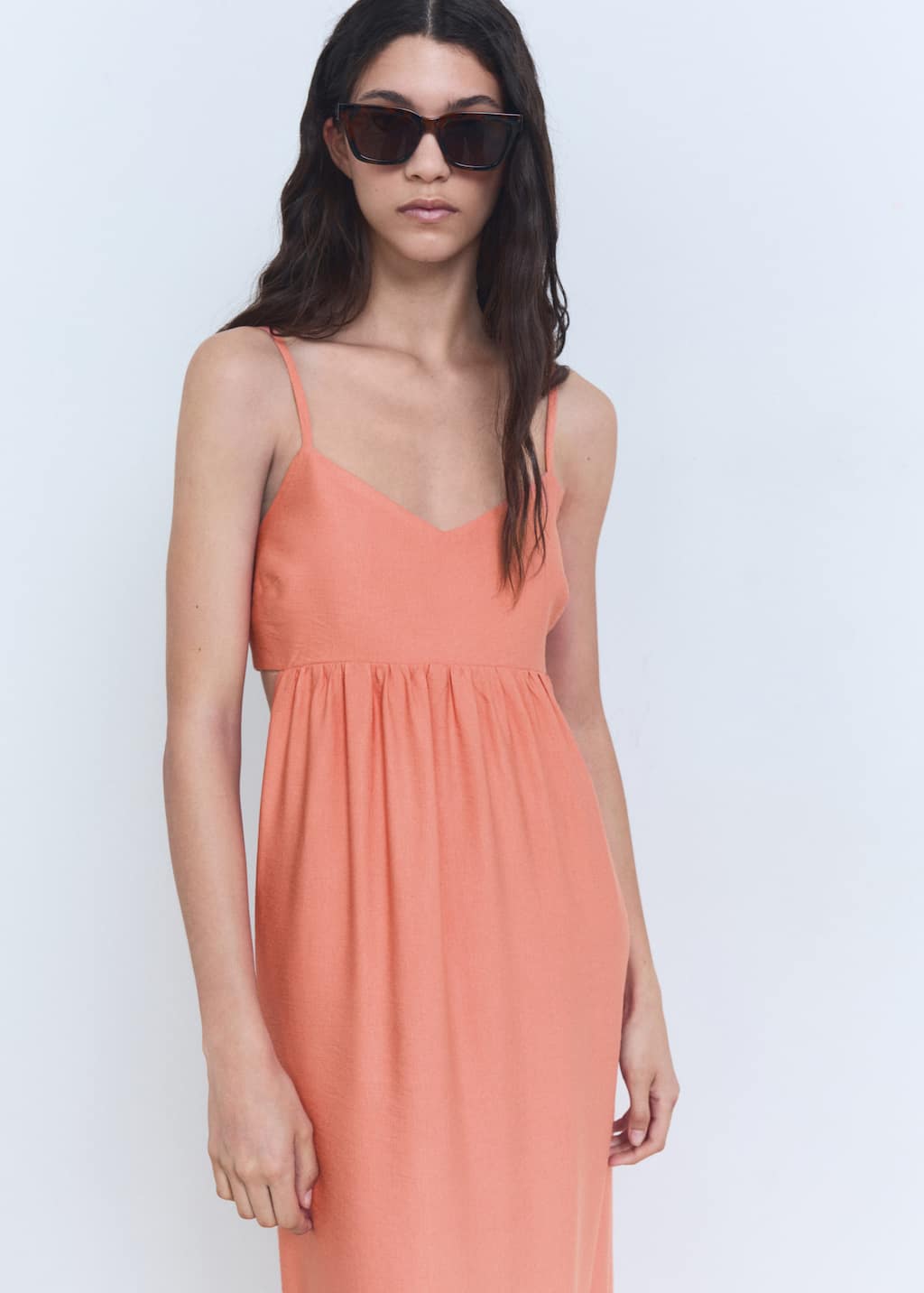 MANGO GIRLY 87009074-87 MANGO WOMEN DRESS FULL LENGTH