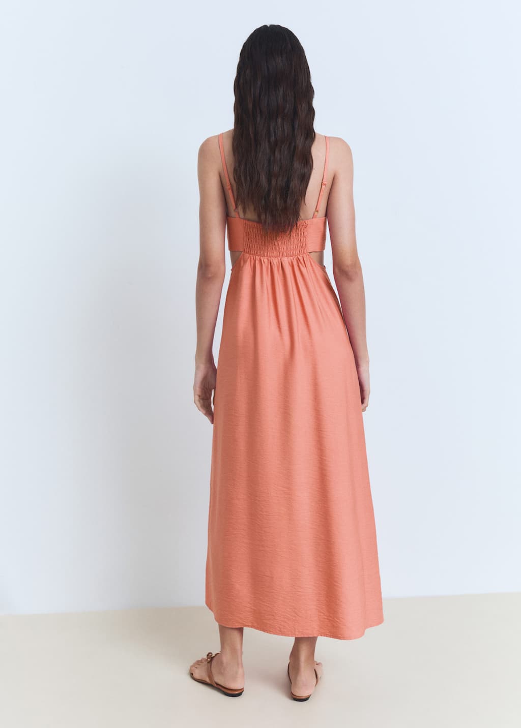 MANGO GIRLY 87009074-87 MANGO WOMEN DRESS FULL LENGTH