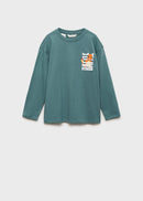 MANGO POKECHAR 87010257-43 MANGO KIDS BOY T-SHIRT LONG SLEEVE-1
