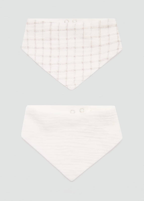 MANGO GERALDB 87010320-02 MANGO KIDS NEW BORN BABY BIB