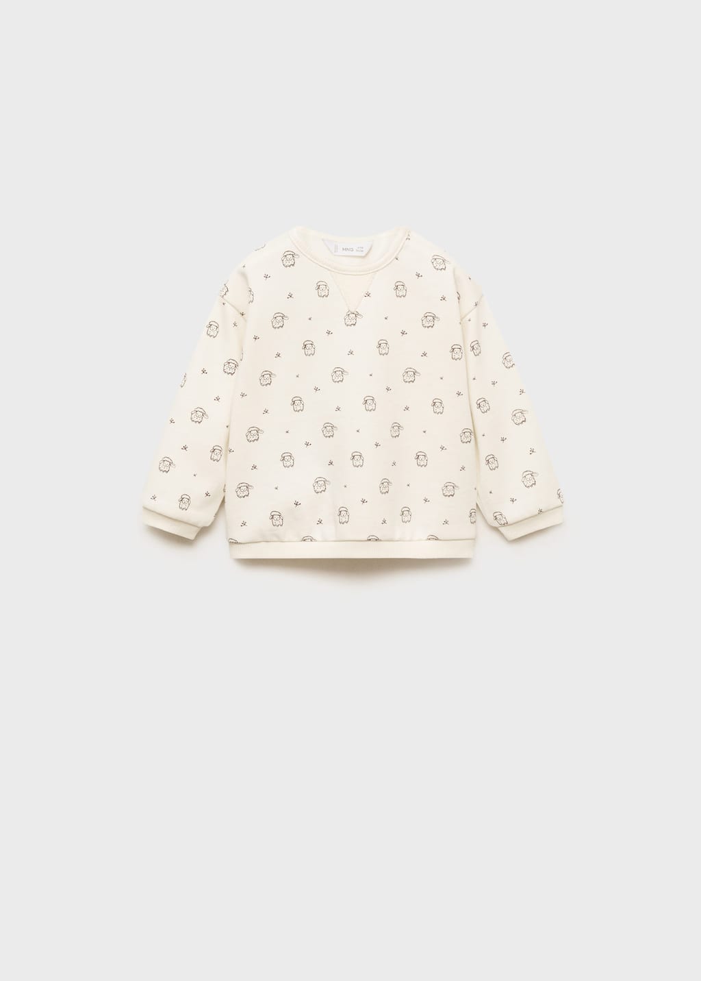 MANGO LAMB 87010343-02 MANGO KIDS NEW BORN BABY SWEATSHIRT